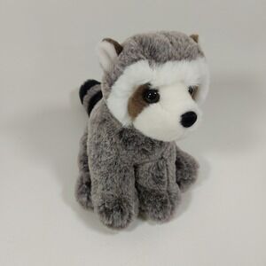 Douglas Raccoon Mini Soft 7.5"  Plush Figure Stuffed Animal Soft W Tags